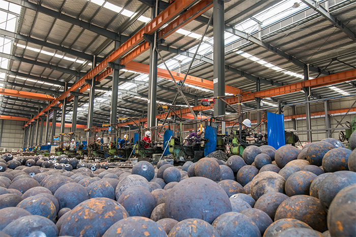 滕州网架配件车间